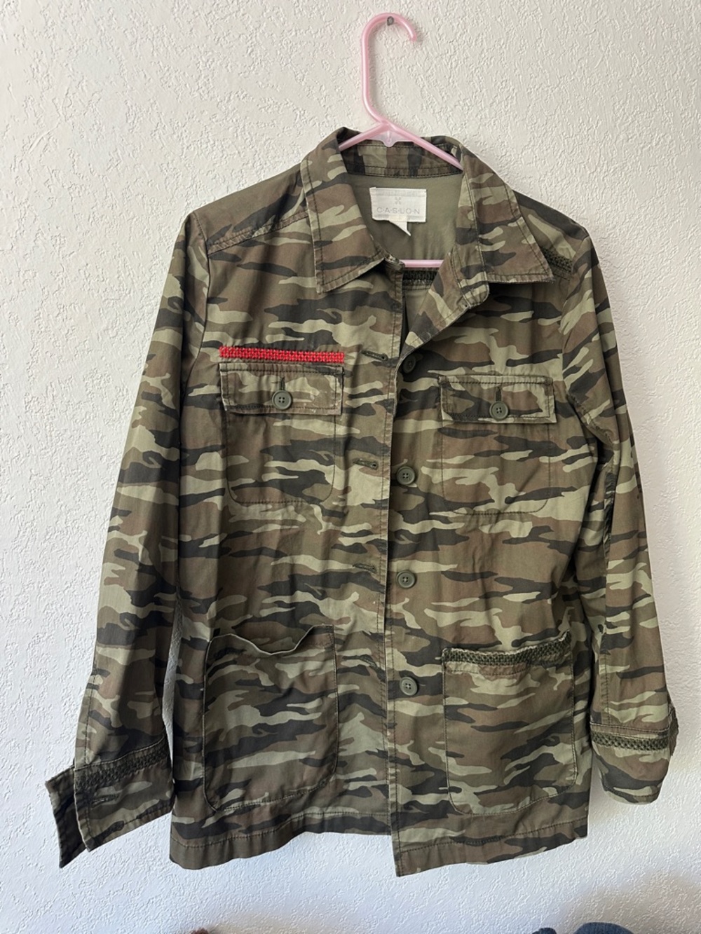 Camo Utility Jacket - Olive Camo
